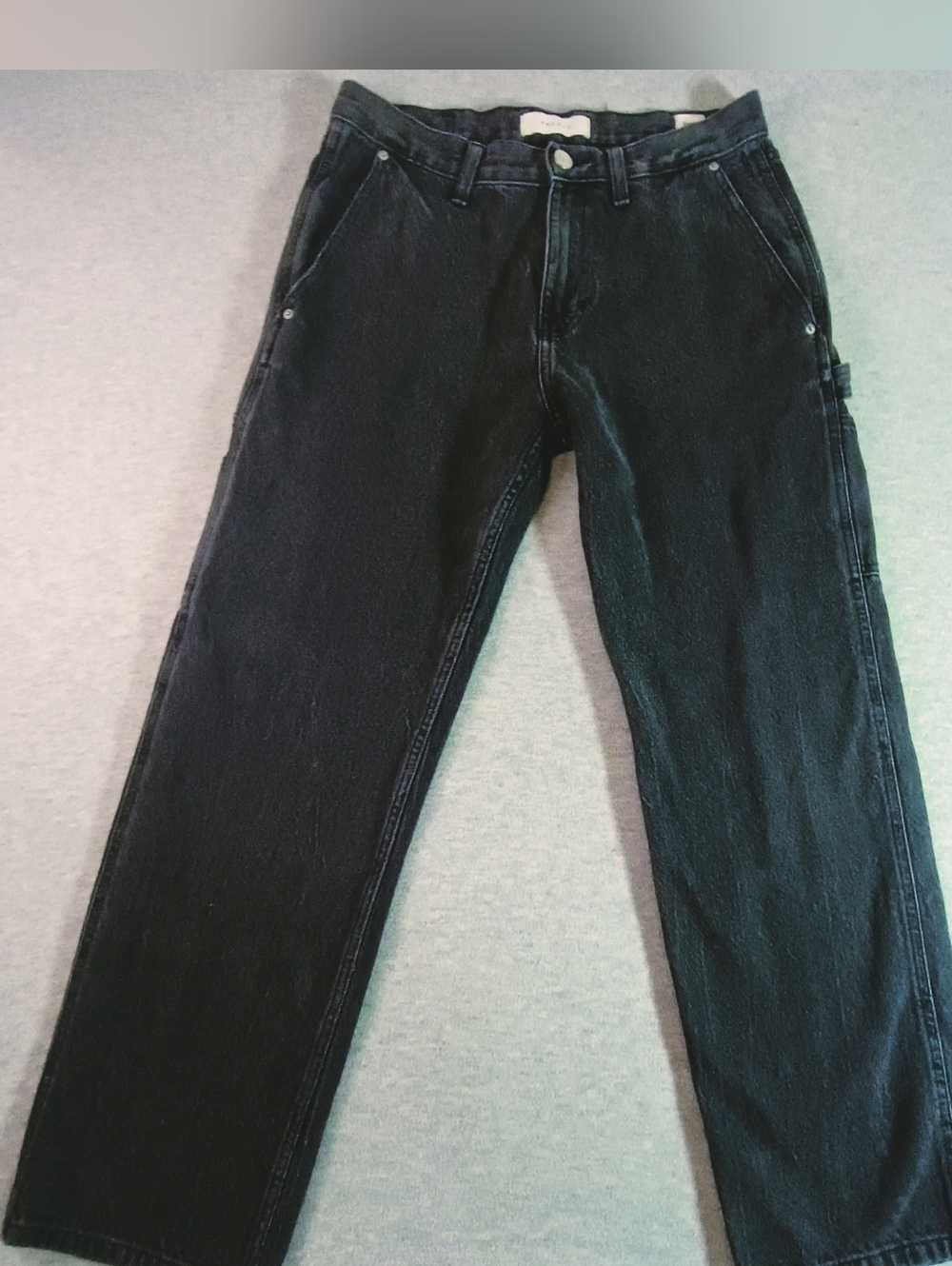 Pacsun Men's Size 30 Baggy Black Straight-Leg Jeans